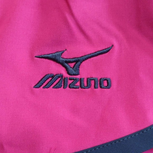 Mizuno Dynamic Elite 9 Cover Up Shorts X Small Pink Gray - Picture 8 of 8